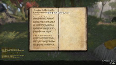 Regarding The Ebonheart Pact Lorebook - ESO Life