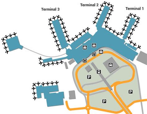 Fco Airport Terminal Map