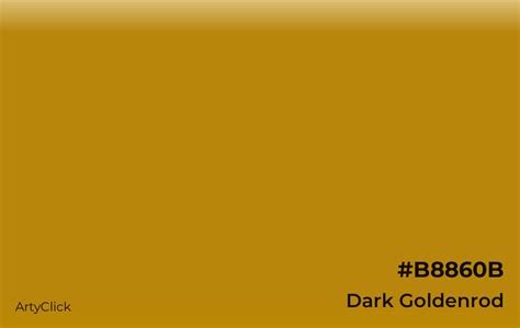 Dark Goldenrod Color | ArtyClick