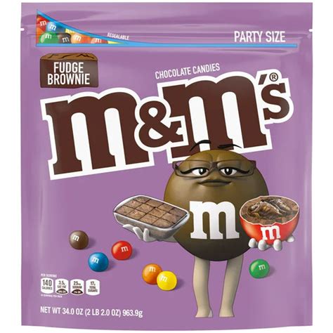 M&M Fudge Brownie Party Size – Saverskart