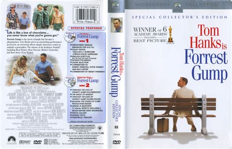 Forrest Gump dvd cover & labels (1994) R1