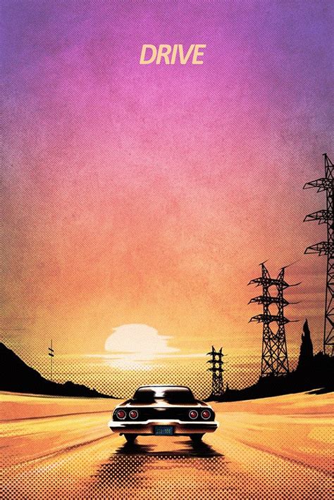 Drive Movie Fan Art Poster | Poster art, Film poster design, Movie ...