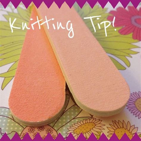 How a Nail File Can Improve Your Knitting! — Blog.NobleKnits