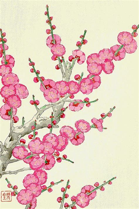 Japanese Art Flowers Floral Plants Botanical Art Prints - Etsy | Arte con flores, Arte ...