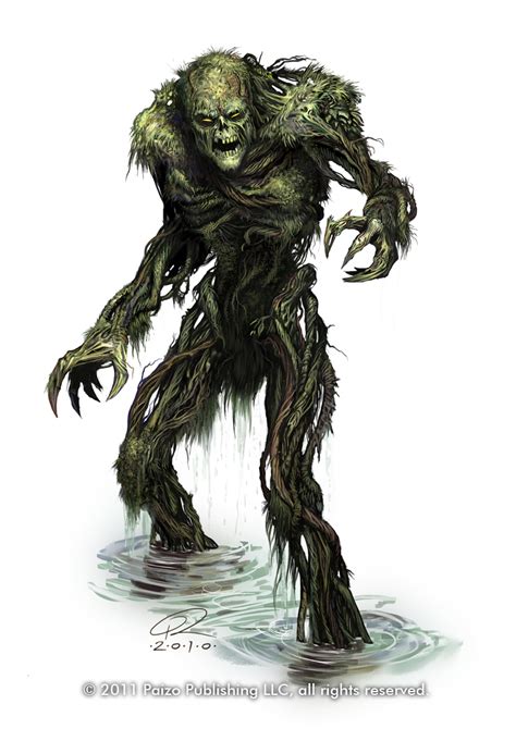 Swamp Monster by Akeiron on DeviantArt