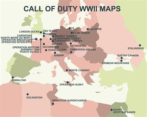 COD WWII Maps : r/WWII