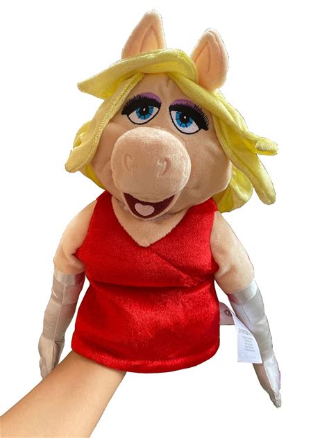 Buy The Muppets Miss Piggy Muppet Plush Hand Puppet 40cm Online at desertcartINDIA