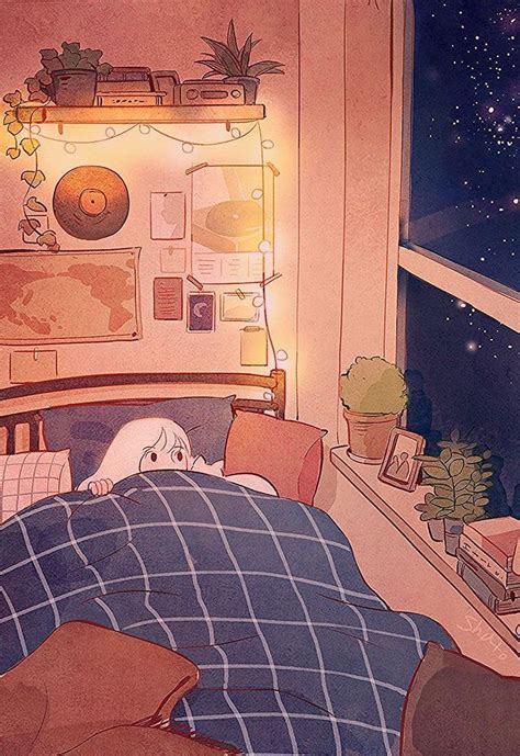 Aesthetic Room Drawings - Pidge's room before | Tumblr | Bedroom ...