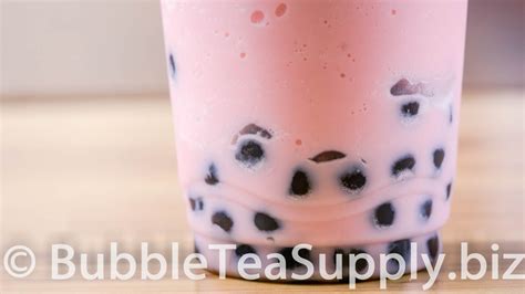 How to Make a Strawberry Bubble Tea with Bubble Tea Supply Strawberry ...