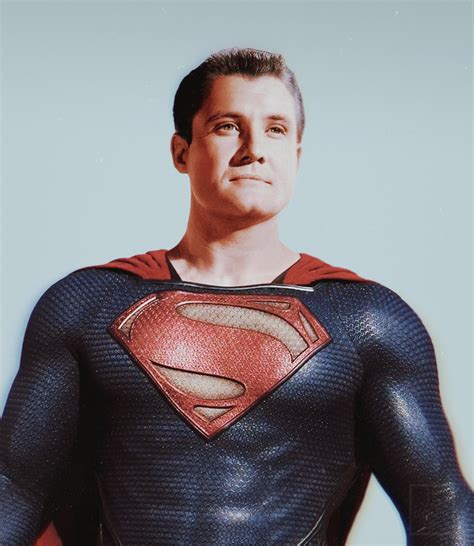 George Reeves rocking the MOS suit! 🙌 : r/superman