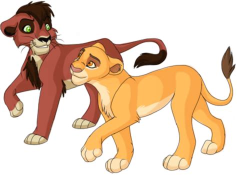 Kiara and Kovu by Kainaa on DeviantArt