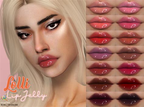 Губная помада Lolli Lip Jelly N196 - загрузить для Симс 4