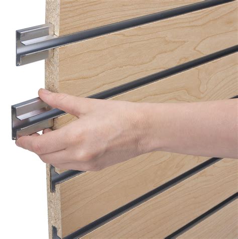 Slatwall Panel System | Includes Heavy Capacity Metal Inserts