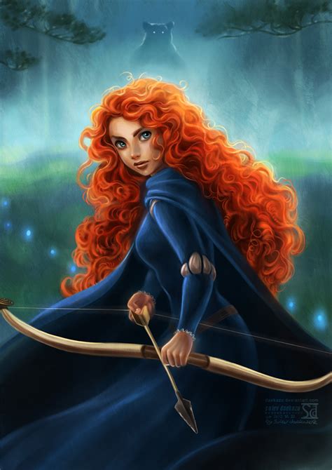 Brave: Merida by daekazu on DeviantArt