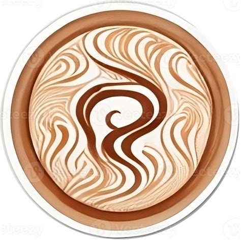 Pouring Inspiration The Magic of Coffee Latte Art AI generative 27509753 PNG