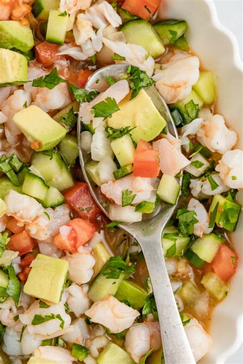 Ceviche de Camaron Recipe | Joyful Healthy Eats