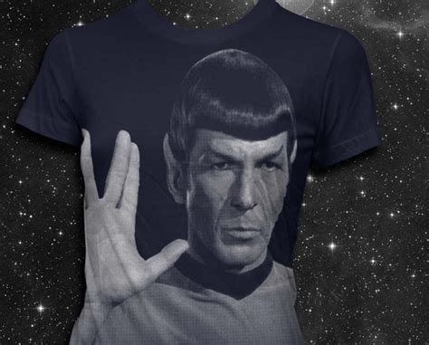 Items similar to Mr. Spock Vulcan Salute Softstyle Cotton T-Shirt on Etsy