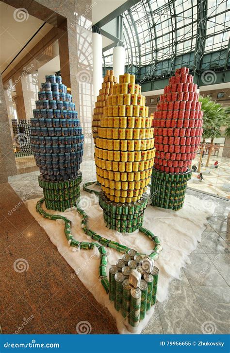 Canned Food Sculptures