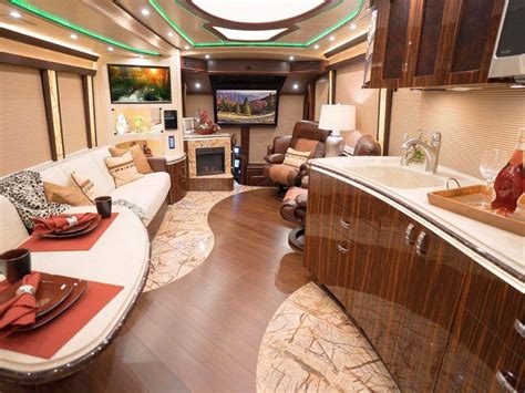 These 11 stunning luxury RVs are nicer than most full-sized homes | Rv homes, Luxury mobile ...