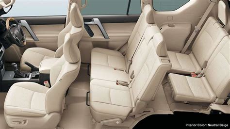 New Toyota Land Cruiser Prado Interior colors, Full variation of ...