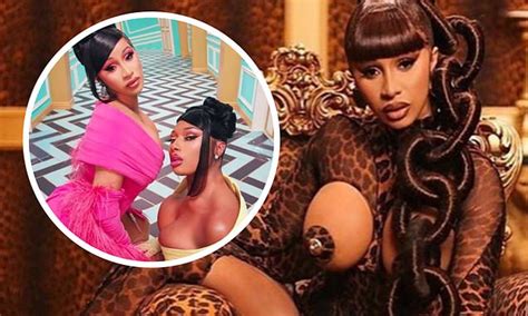 Cardi B celebrates the one-year anniversary of WAP by posting unseen photos from music video ...