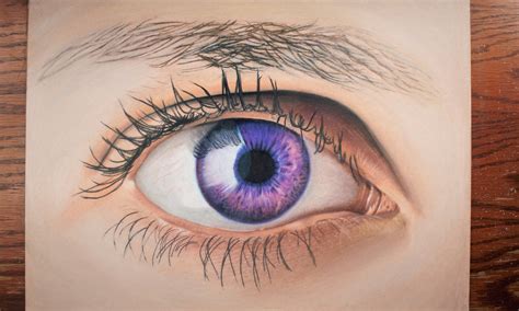 How To Draw A Realistic Eye With Colored Pencils | Images and Photos finder