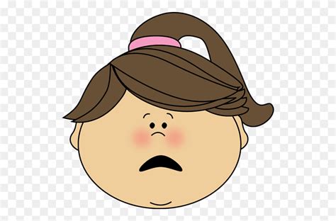 Emotions Clip Art - Frustrated Face Clipart - FlyClipart