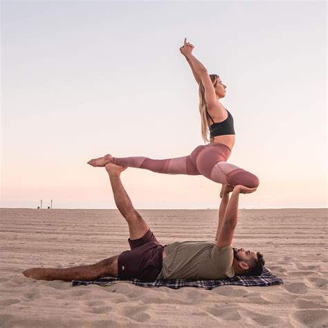 yoga poses for partner, partner acro yoga, yoga couple poses, yoga couple poses boyfriends @nwoy ...