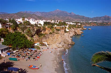 Beach at Nerja, Spain, Afternoon • Wander Your Way