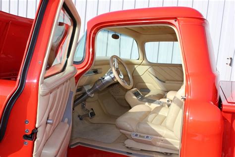 1955 chevy truck interior | Barrett-Jackson Lot #667.2 - 1955 CHEVROLET ...