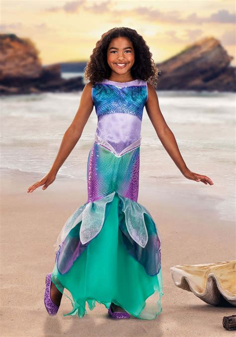 Kid's Little Mermaid Live Action Deluxe Ariel Costume