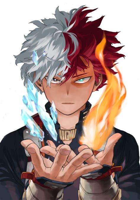 Shoto Todoroki in Jump GIGA : r/BokuNoHeroAcademia