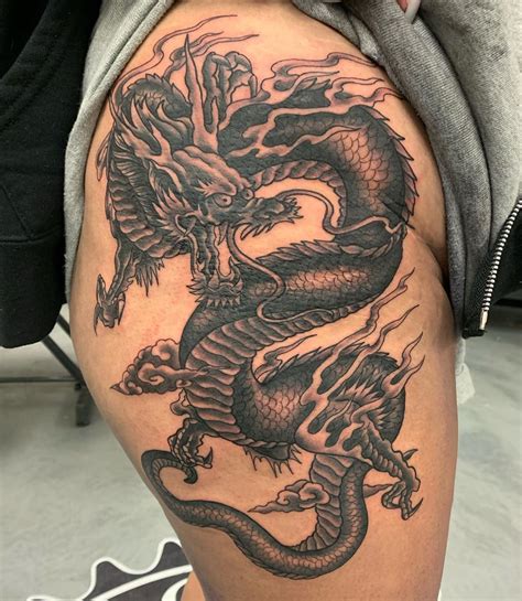 Dragon Tatto - 130+ Facinated Dragon Tattoo Design Ideas in 2020 ... - Blankers Difewore1944