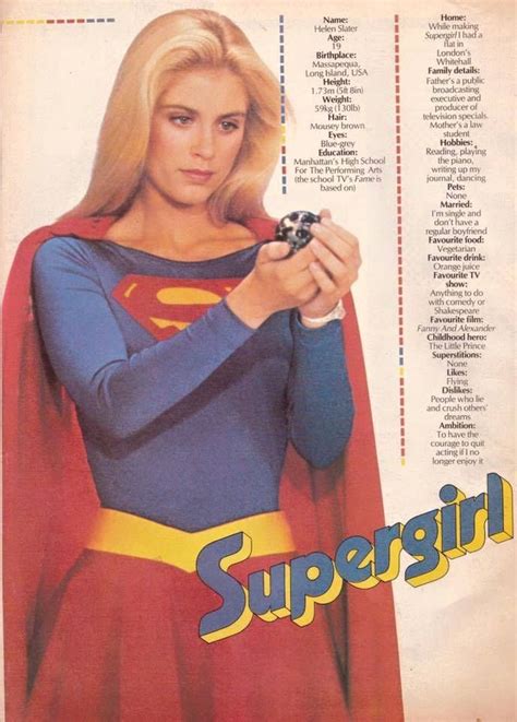 Helen Slater Supergirl, Supergirl 1984, Supergirl Movie, Power Girl Supergirl, Supergirl Outfit ...