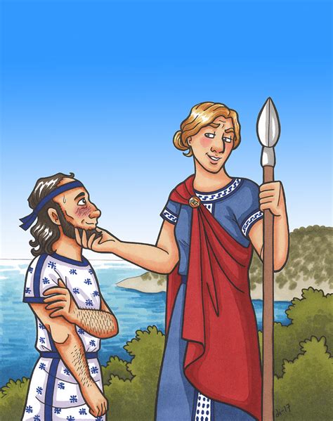 Athena and Odysseus by A-gnosis on DeviantArt