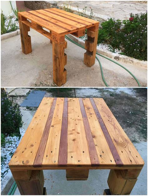 Outdoor Pallet Table • 1001 Pallets