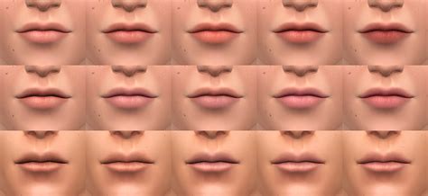 Un Sims au bout du fil. - Realistic Lips for the Sims 4. I think EA did an... | Sims 4, The sims ...