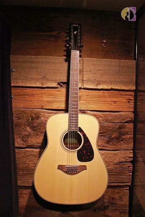 Yamaha FG820-12 12-String Acoustic Guitar, Natural | Reverb