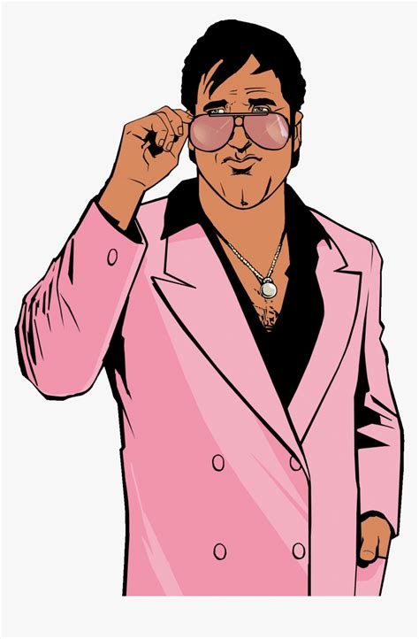 No Caption Provided - Gta Vice City Artwork, HD Png Download , Transparent Png Image - PNGitem