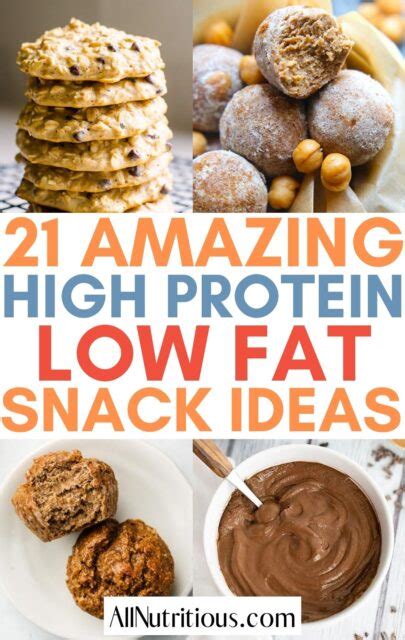 21 High Protein Low Fat Snacks That Will Keep You Full - All Nutritious