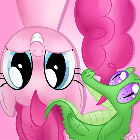 Pinkie Pie and Gummy by Leibi97 on DeviantArt