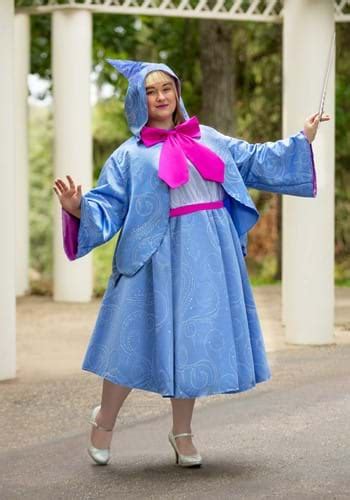 Disney Cinderella Fairy Godmother Plus Size Costume for Women