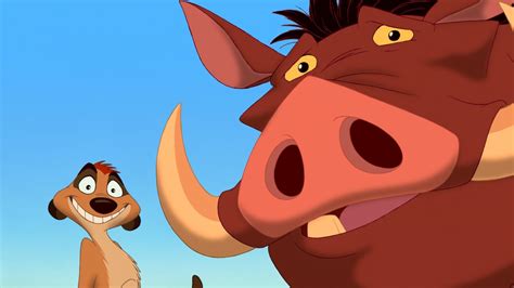 The Actors Voicing Timon and Pumbaa In The Live-Action THE LION KING ...