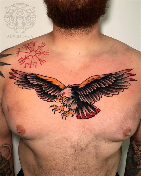 Discover 77+ eagle chest tattoo ideas - in.cdgdbentre