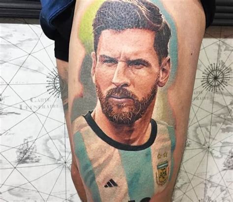 Messi Tattoo - Lionel Messi's new tattoo revealed on Instagram by ... - Apparently, messi was ...