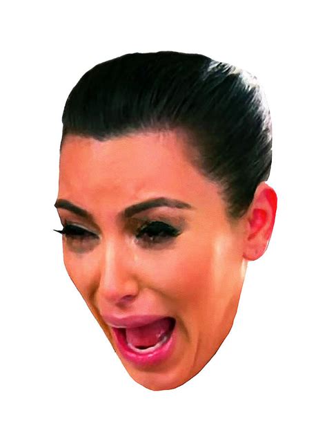 Crying Kim Kardashian Digital Art by Ray M Council - Pixels