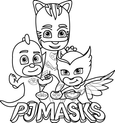 PJ Masks Coloring Pages - Best Coloring Pages For Kids