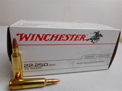 WINCHESTER 22-250 REMINGTON AMMO