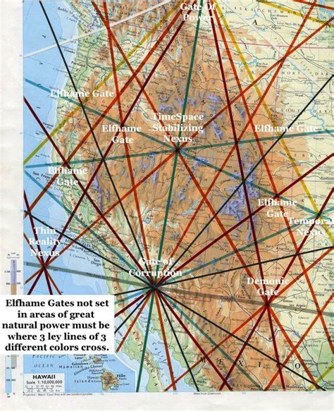 Magnetic Ley Lines in America