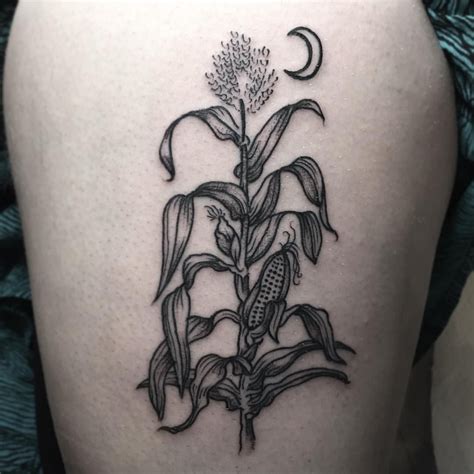 Image result for stalks of corn tattoo Rib Tattoos Words, Quote Tattoos Girls, Faith Tattoos ...